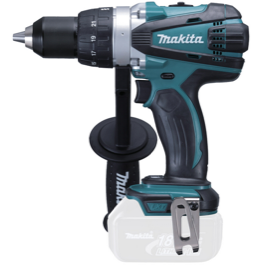 Makita DDF458 LXT 18V Li-Ion Bore/skrue maskine, Løs enhed